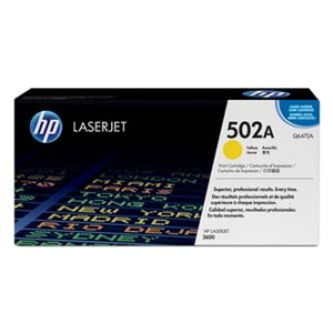 Toner HP Q6472A - 502A YELLOW